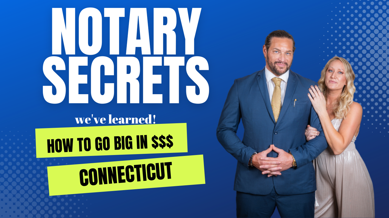 How To Be A Notary In Connecticut & Get Loan Signing Agent Training