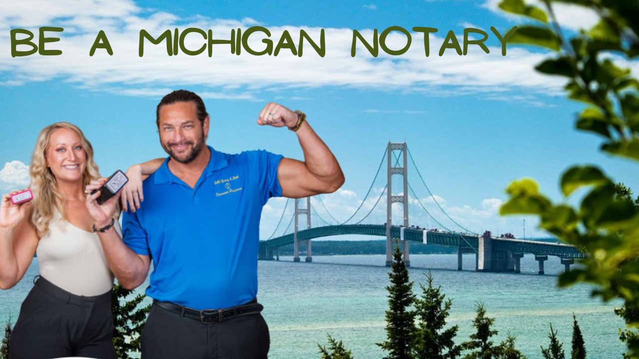 How To Be A Notary In Michigan