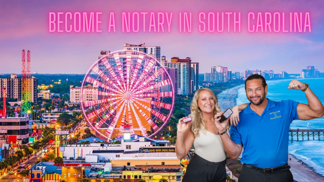 Be A South Carolina Notary Public