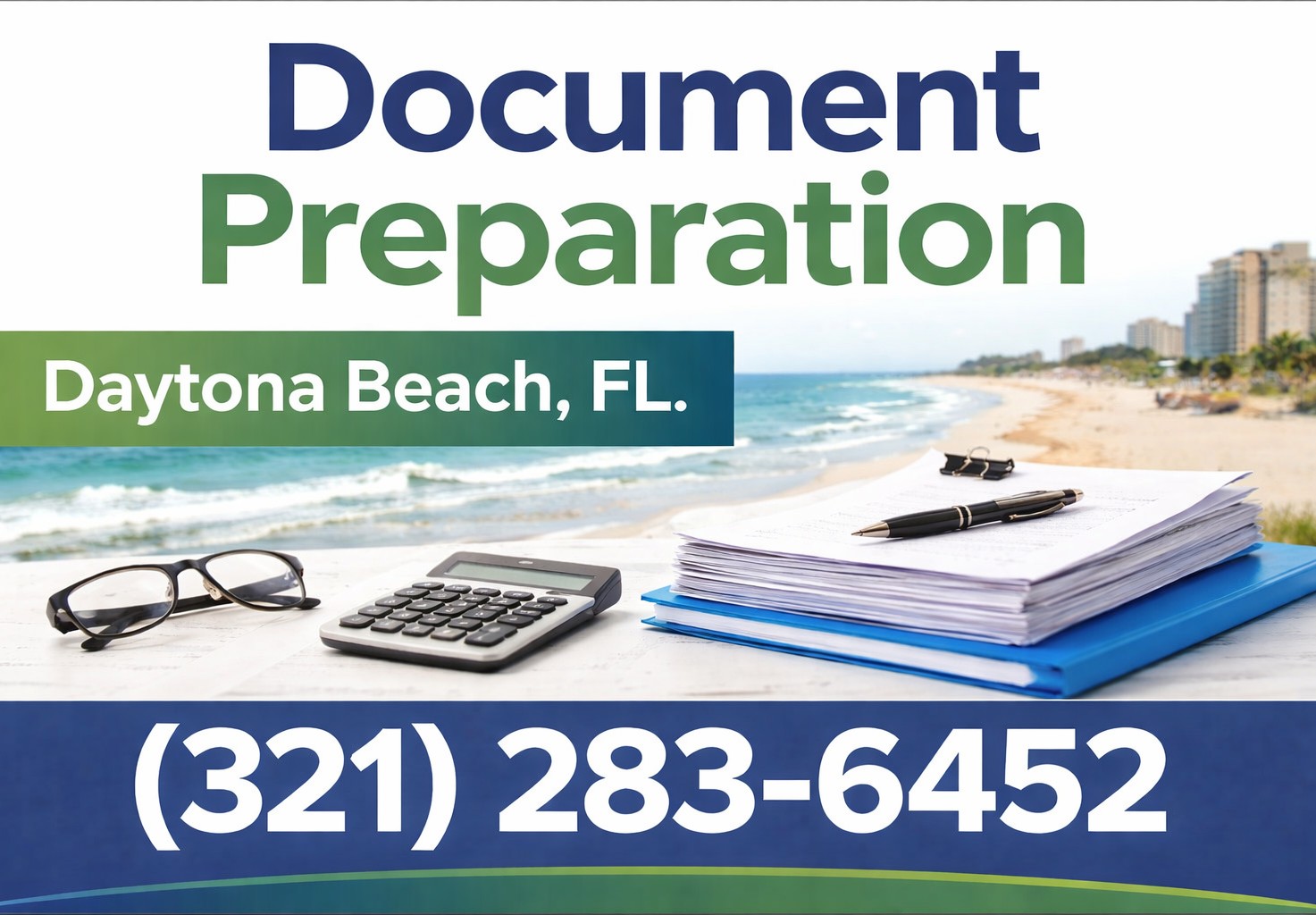 Document preparation services in Daytona Beach, FL