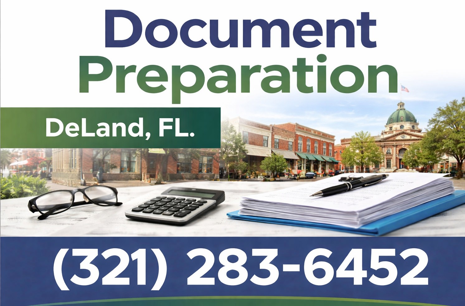 Document preparation services in DeLand, FL