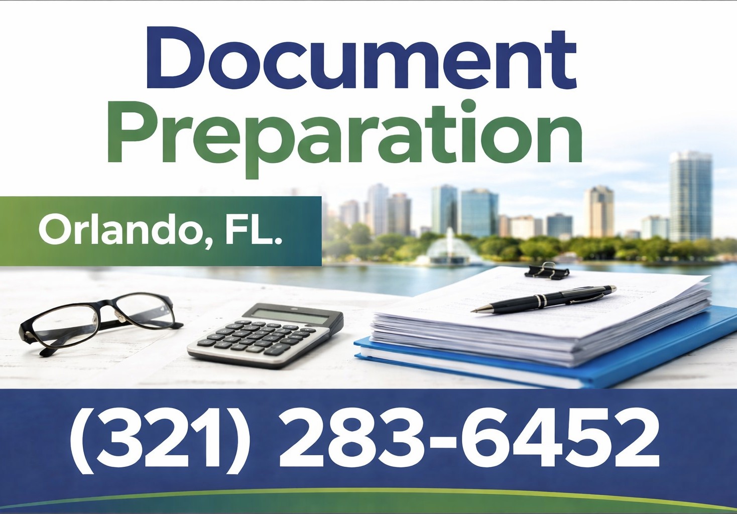 Document preparation services in Orlando, FL