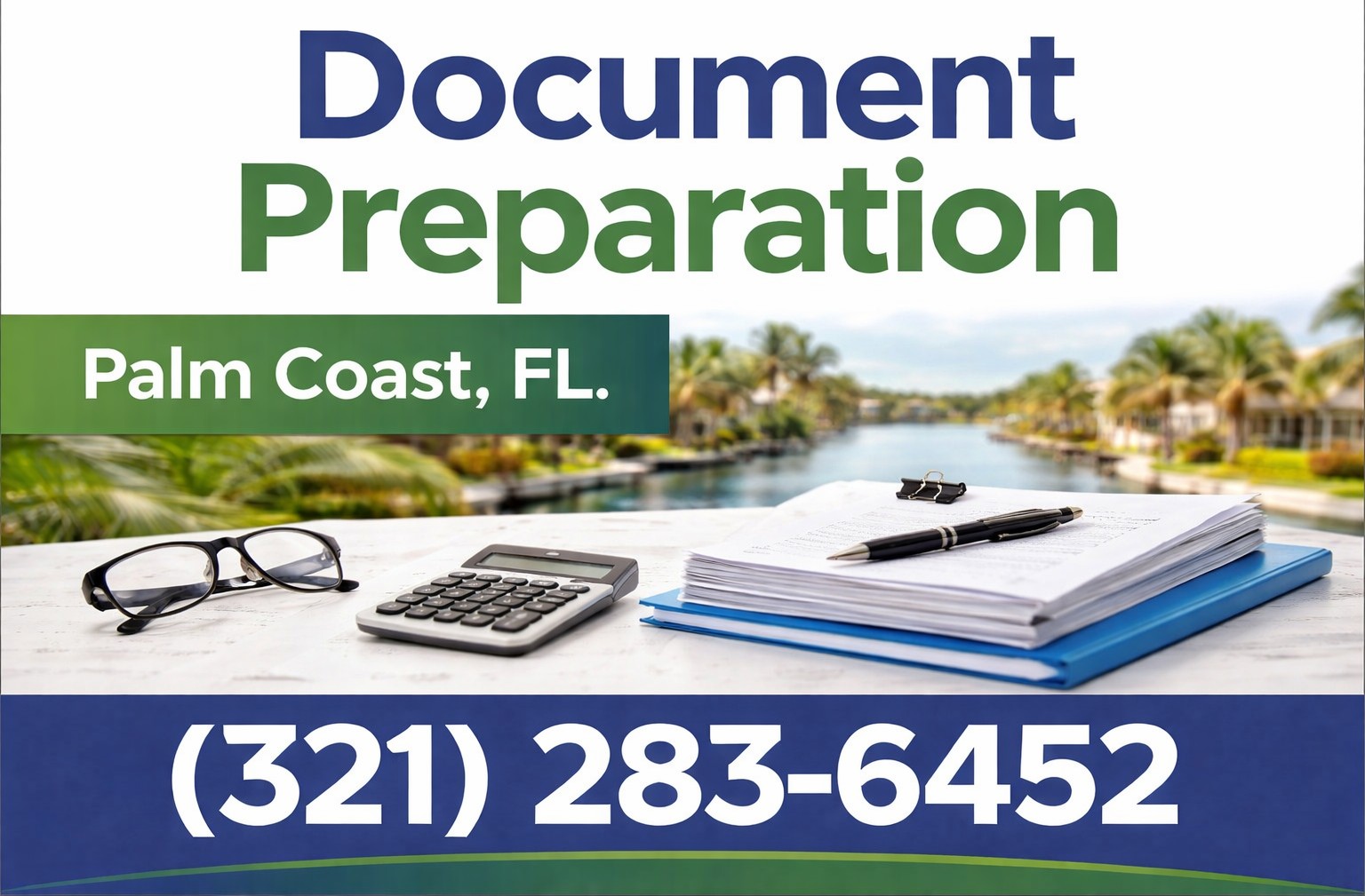 Document preparation services in Palm Coast, FL