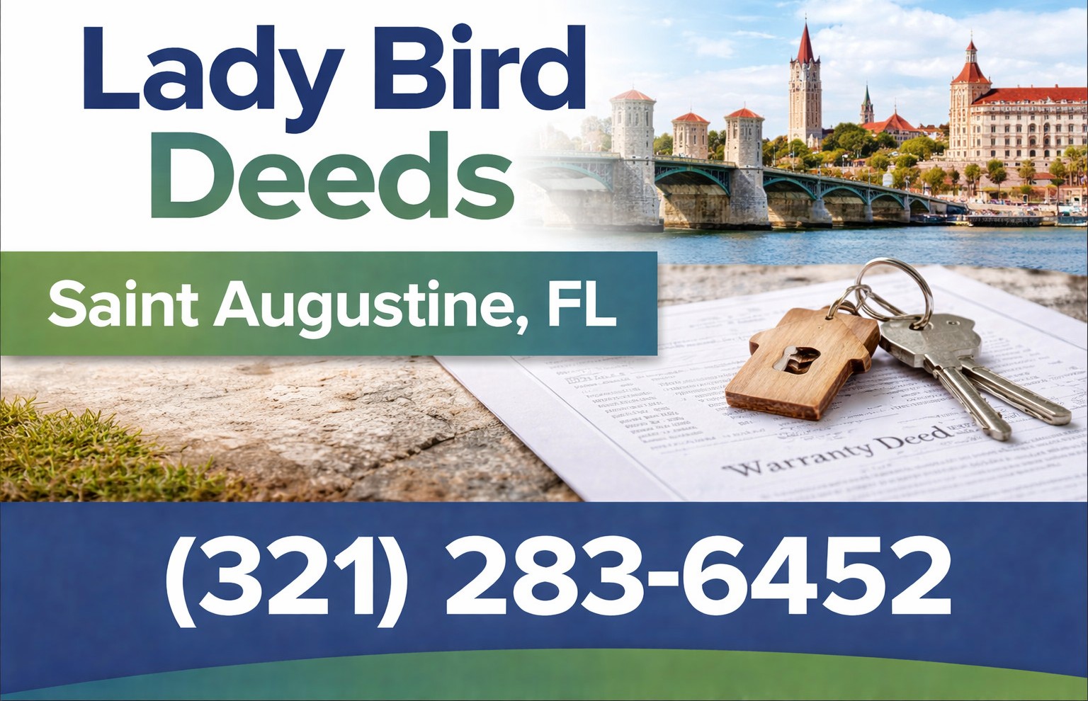 Lady Bird Deed services in Saint Augustine, FL