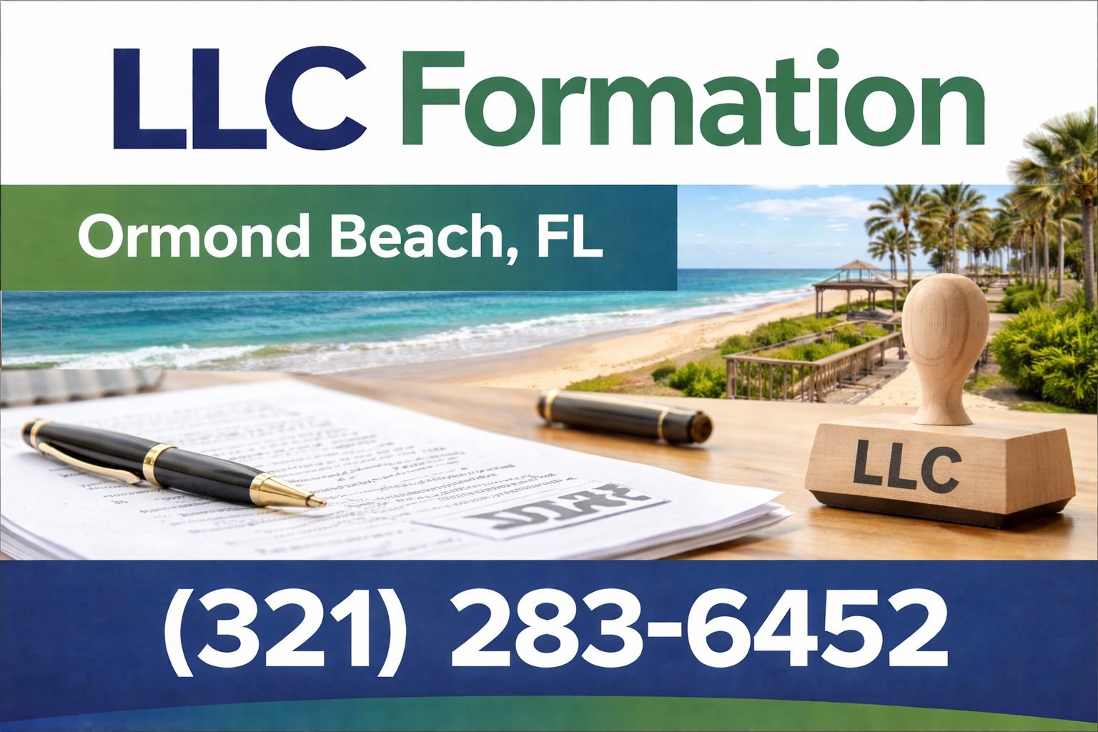 LLC Formation services in Ormond Beach, FL