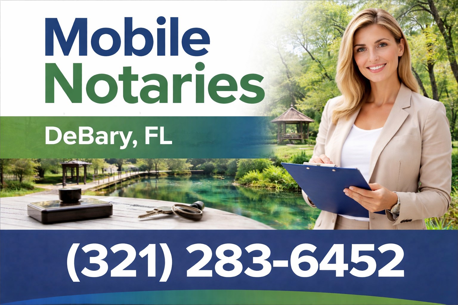 Mobile Notary services in DeBary, FL