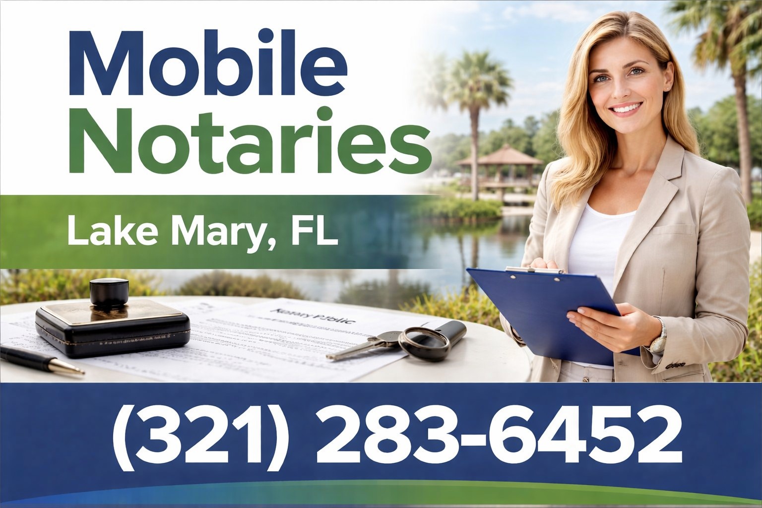 Mobile Notary services in Lake Mary, FL