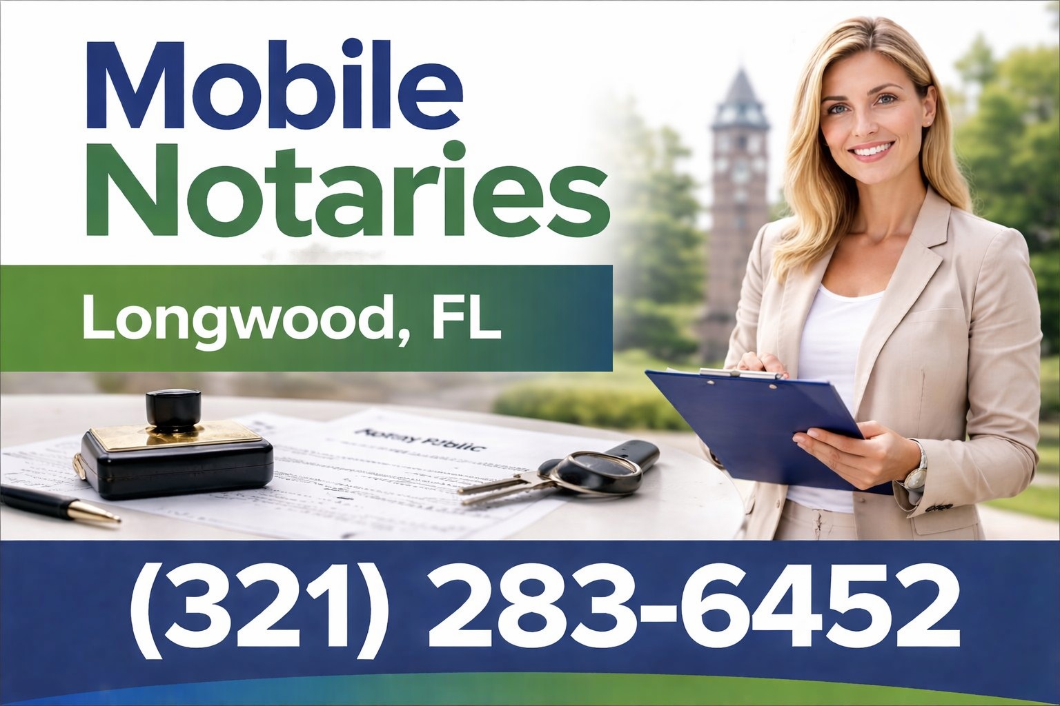 Mobile Notary services in Longwood, FL