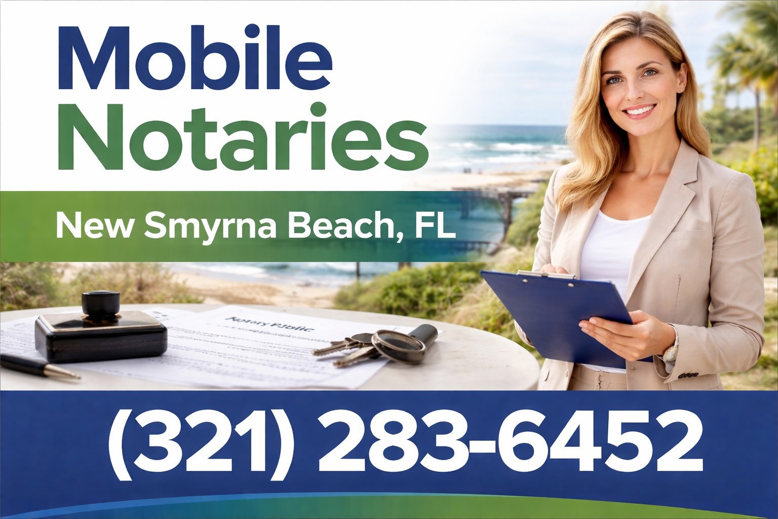 Mobile Notary services in New Smyrna Beach, FL
