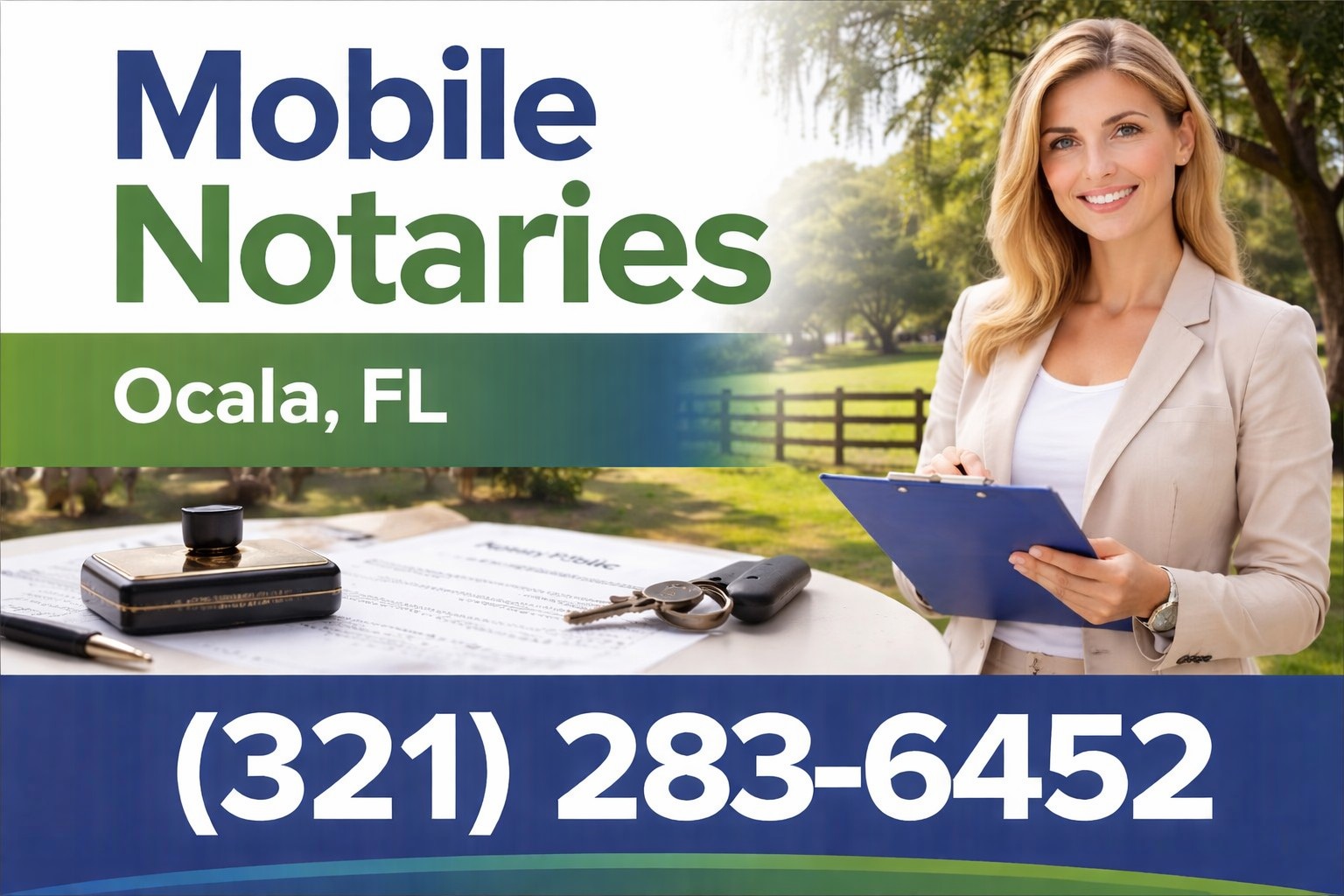 Mobile Notary services in Ocala, FL