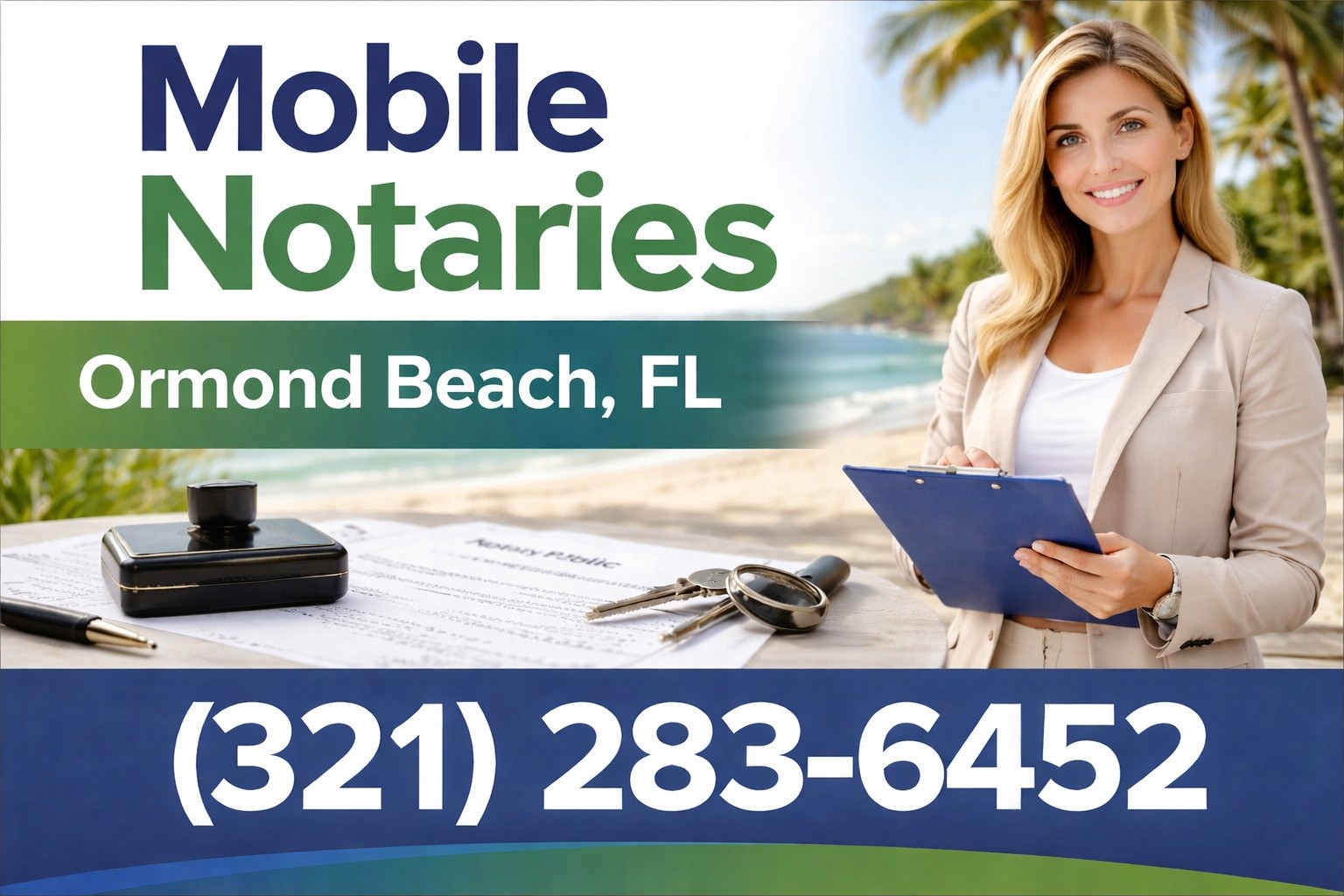 Mobile Notary services in Ormond Beach, FL