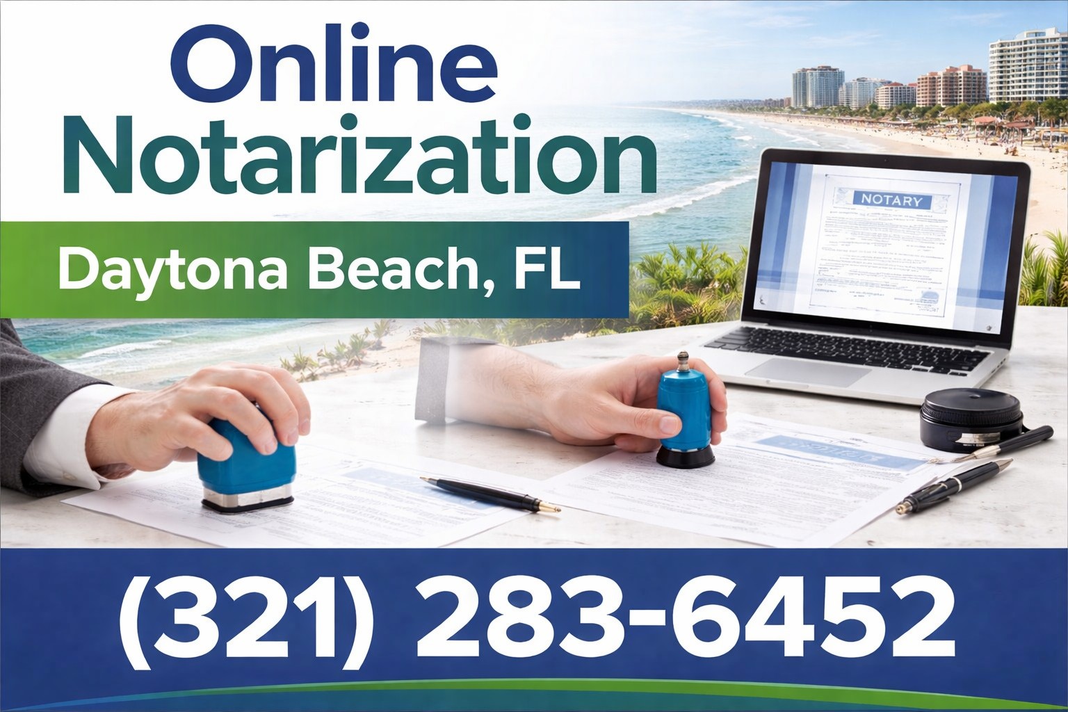 Online Notarization services in Daytona Beach, FL