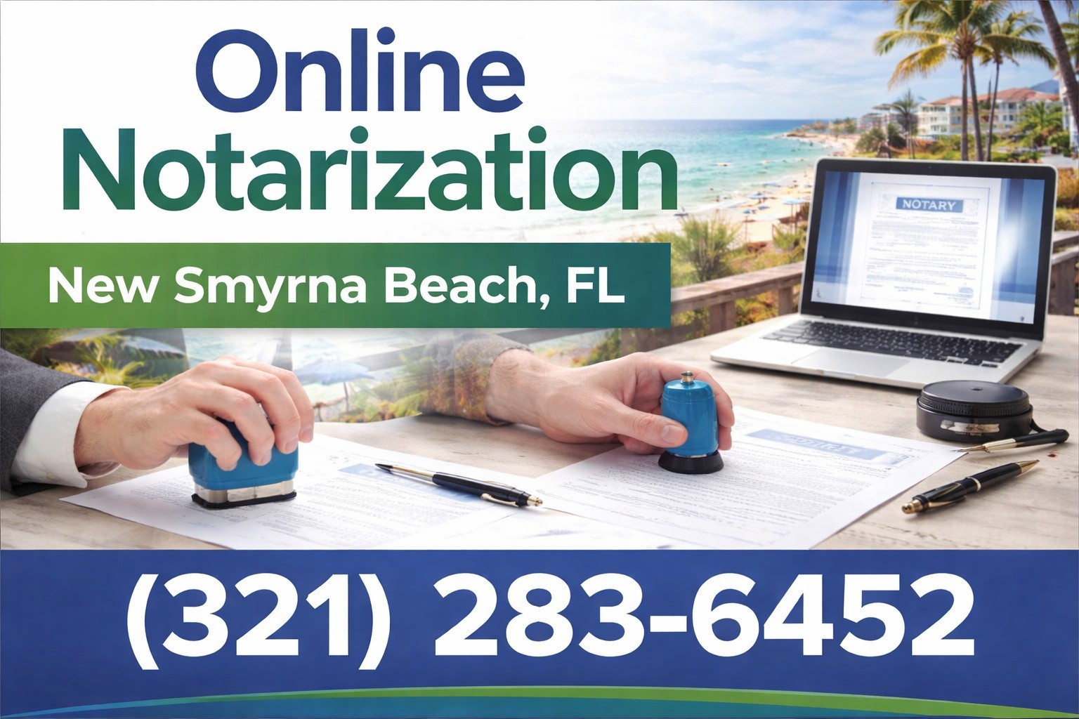 Online Notarization services in New Smyrna Beach, FL