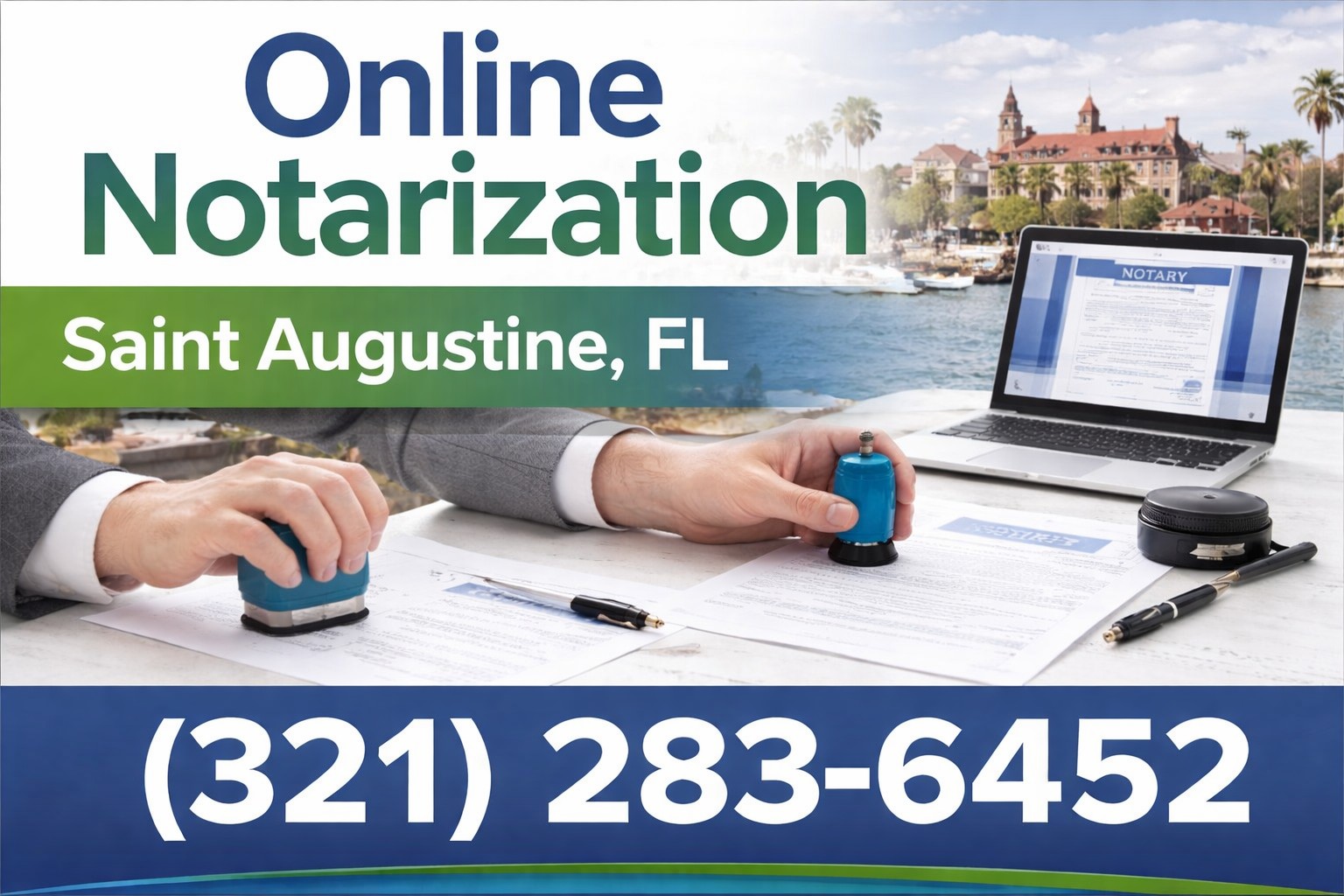 Online Notarization services in Saint Augustine, FL