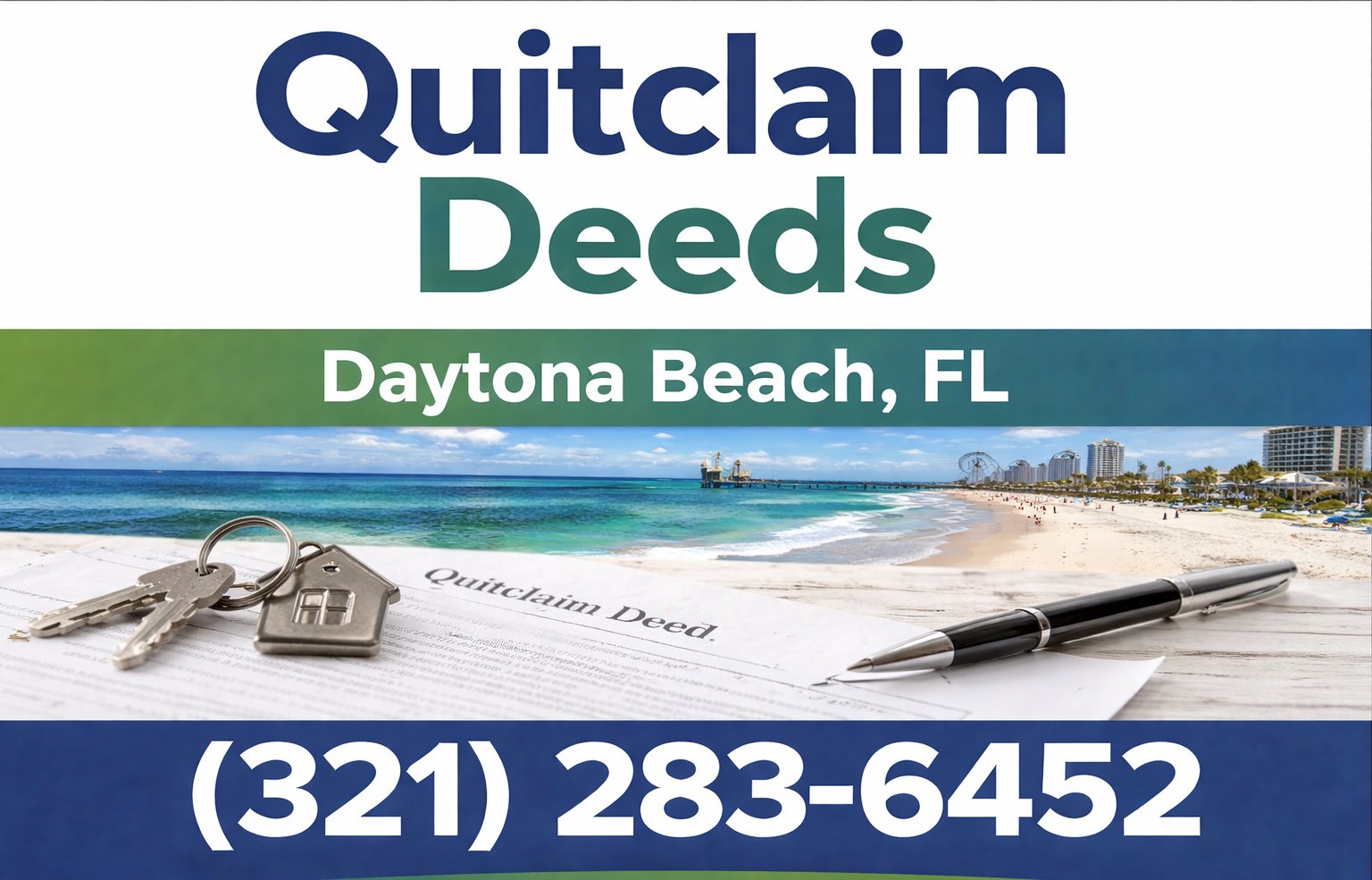 Quitclaim Deed services in Daytona Beach, FL