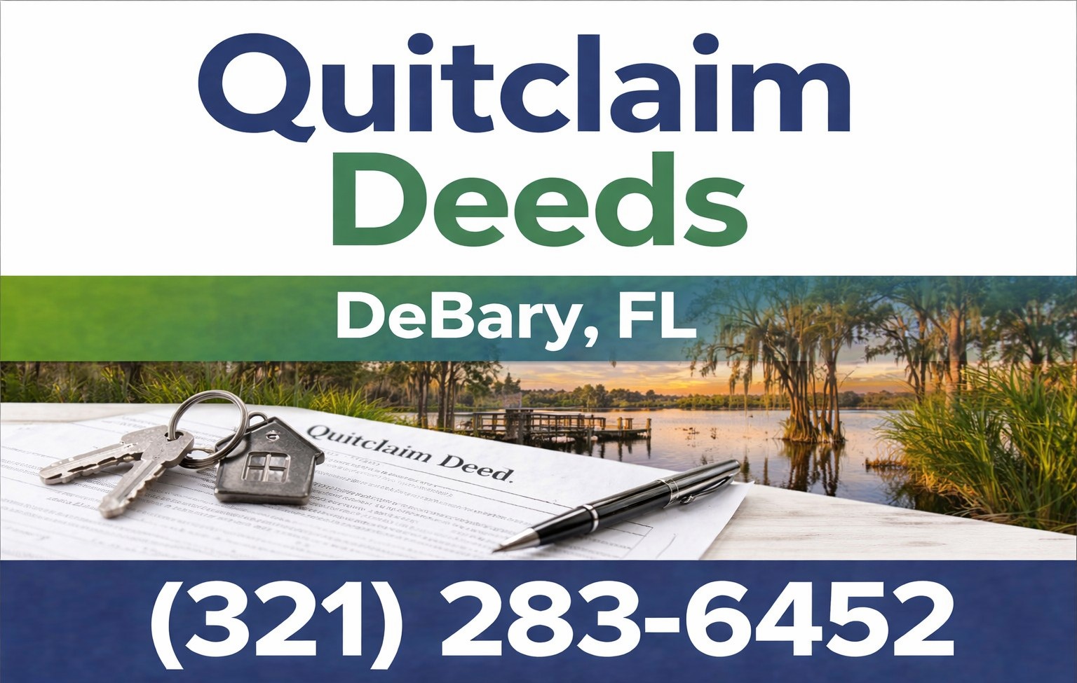 Quitclaim Deed services in DeBary, FL