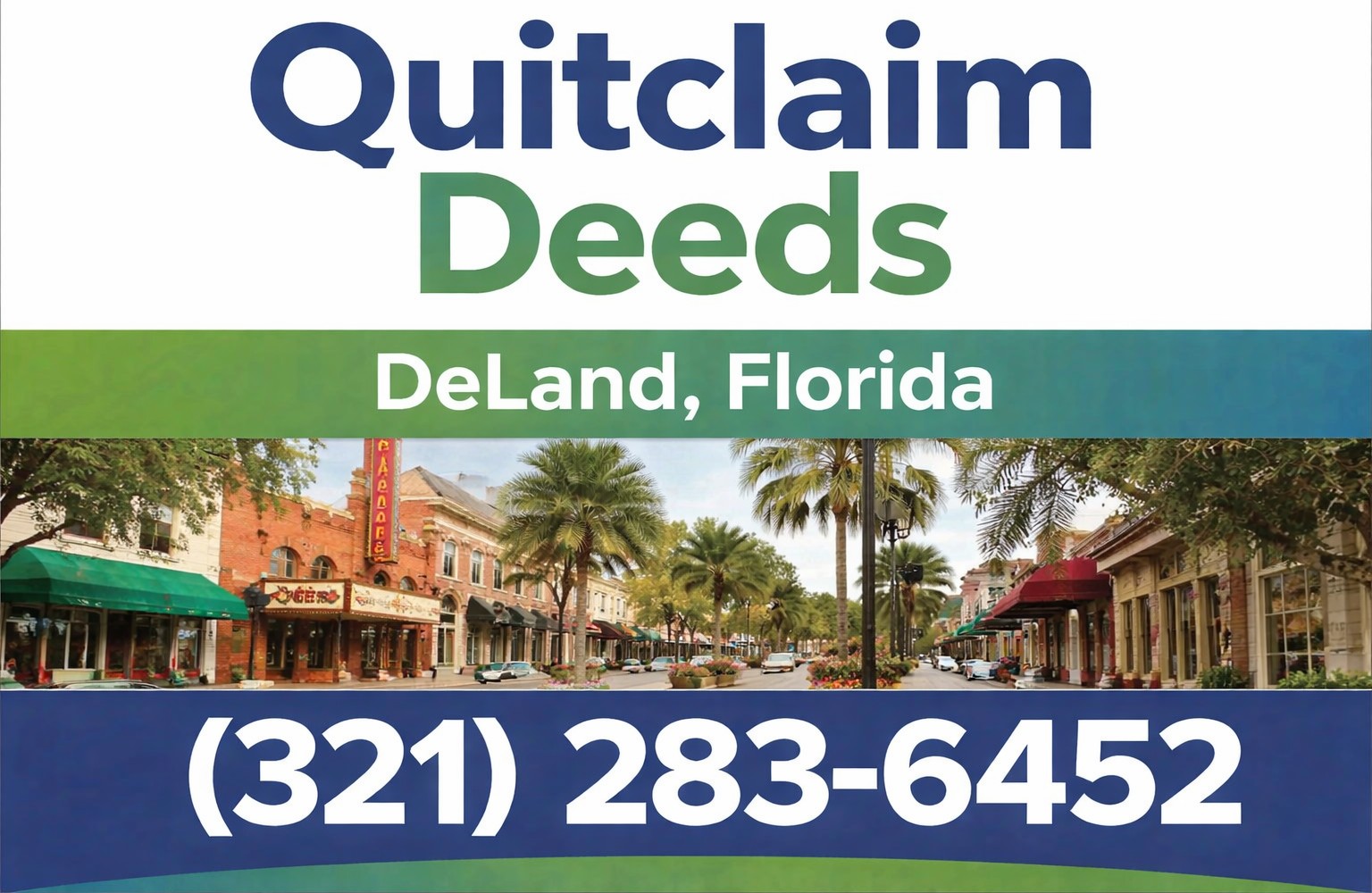 Quitclaim Deed services in DeLand, FL
