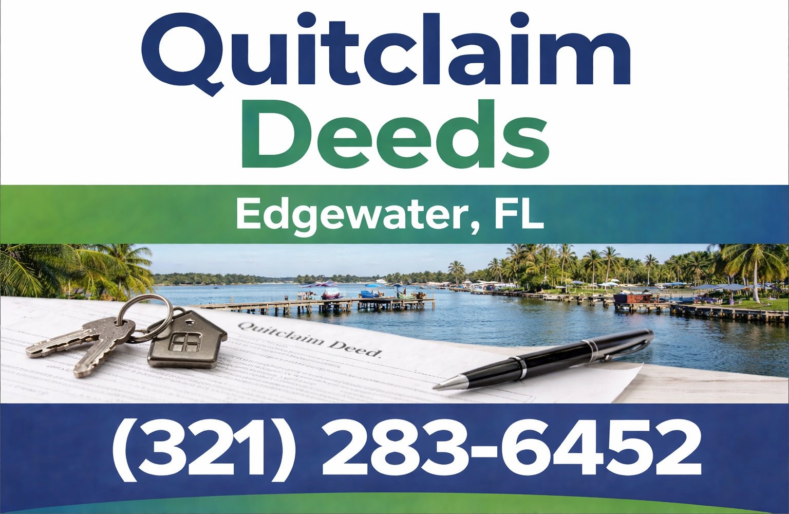 Quitclaim Deed services in Edgewater, FL