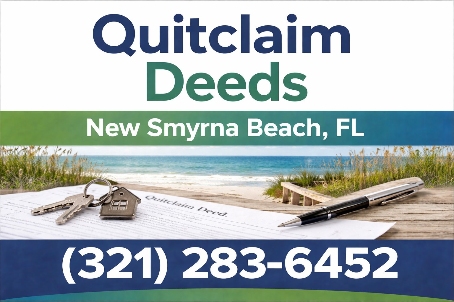 Quitclaim Deed services in New Smyrna Beach, FL
