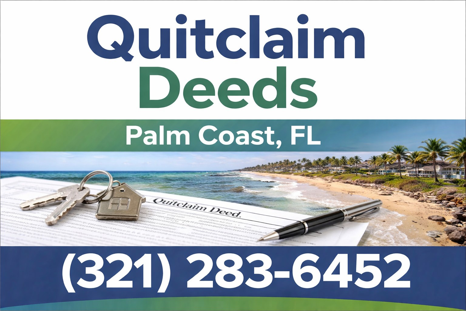 Quitclaim Deed services in Palm Coast, FL