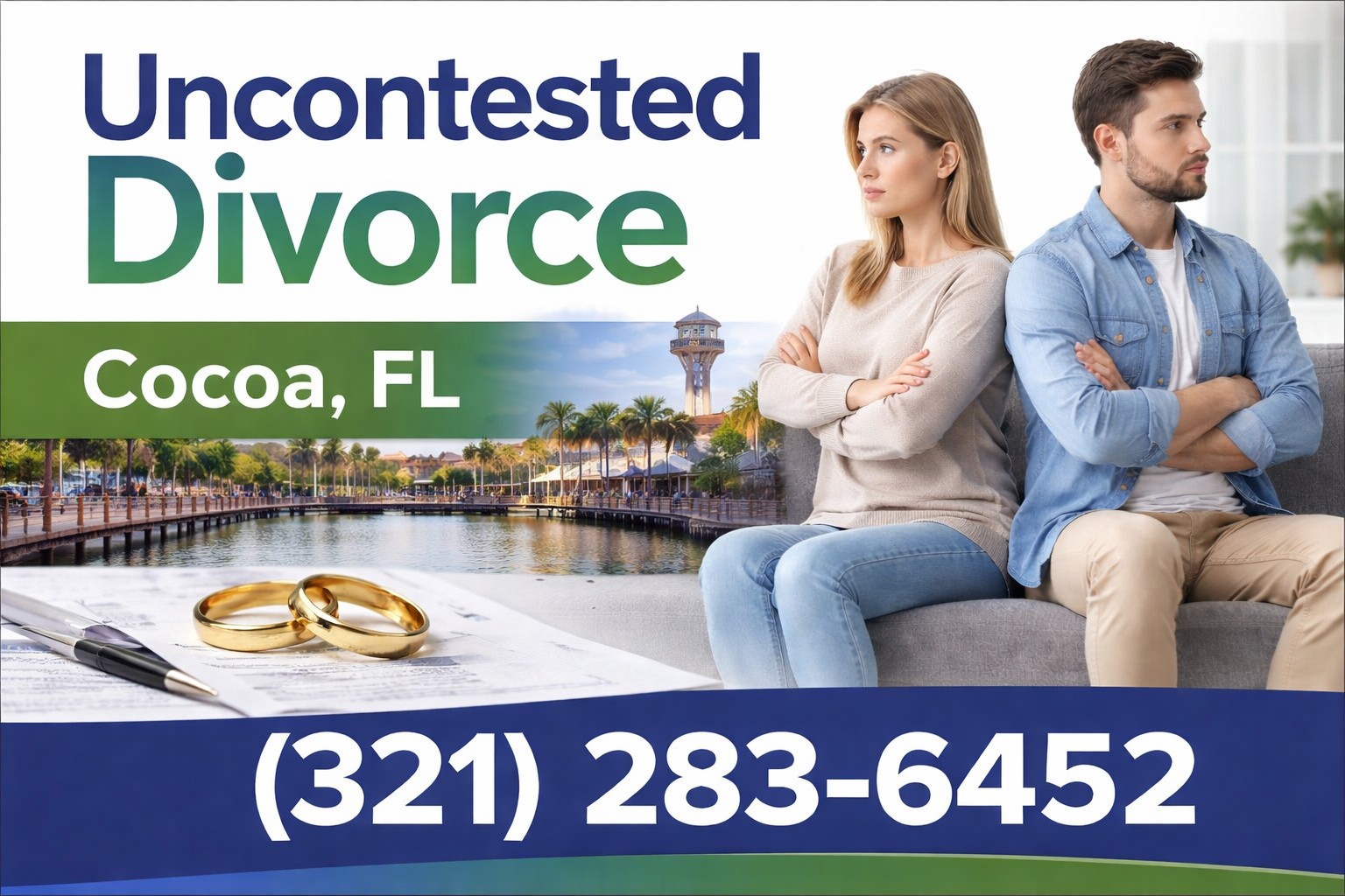 Uncontested Divorce services in Cocoa, FL