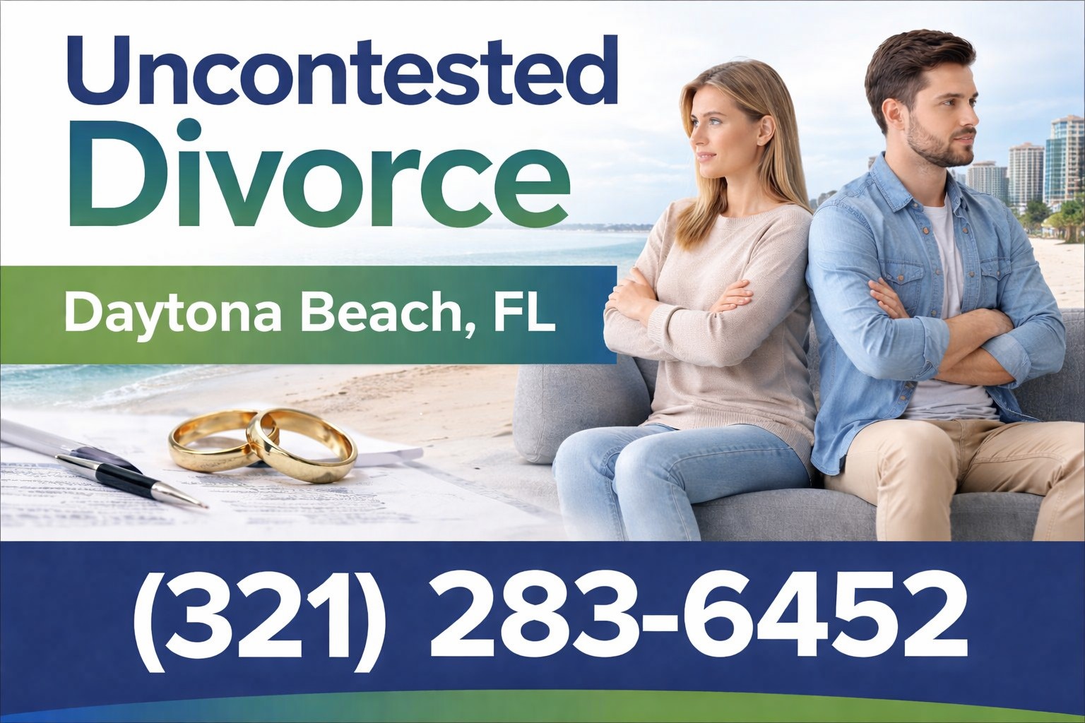 Uncontested Divorce services in Daytona Beach, FL