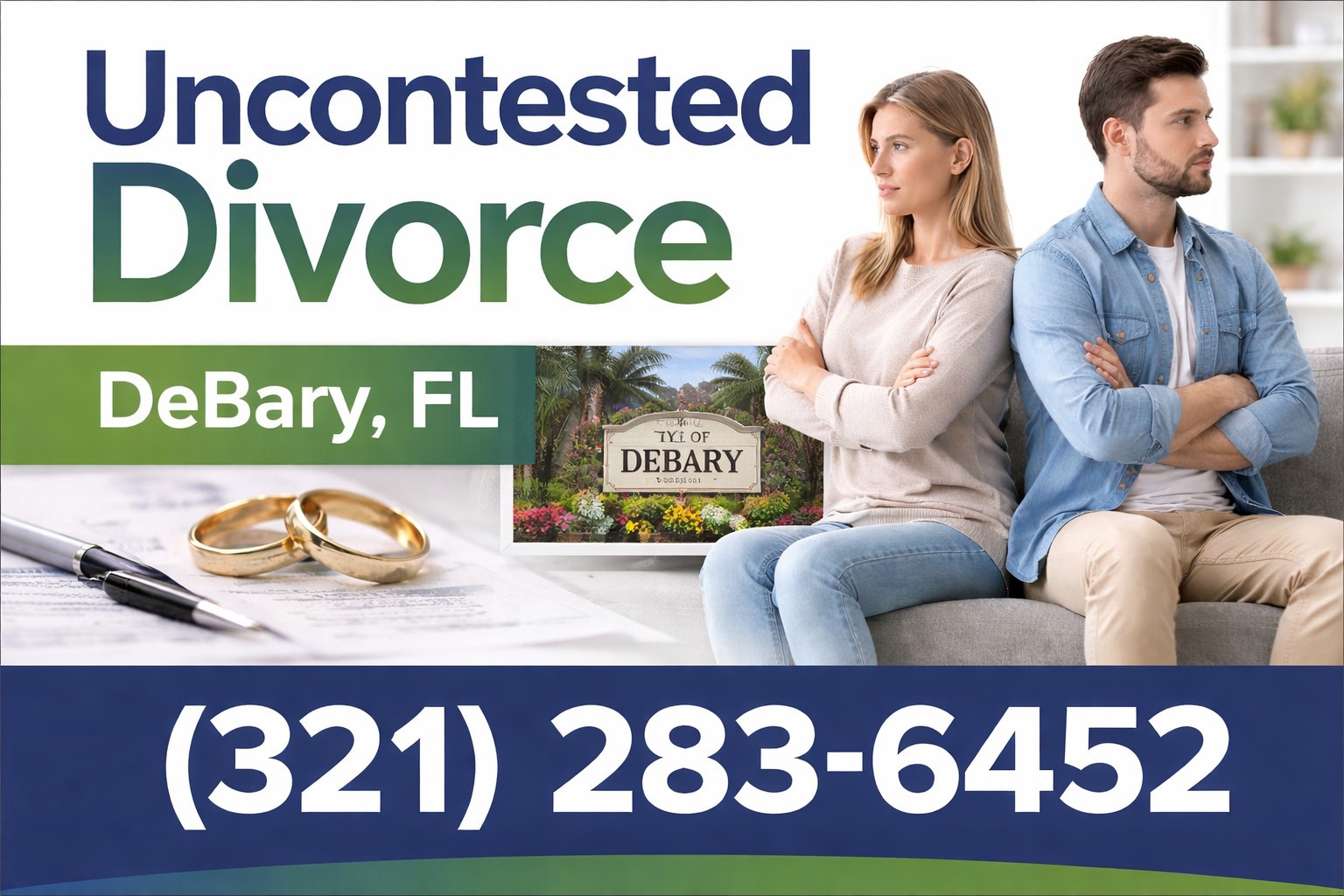 Uncontested Divorce services in DeBary, FL
