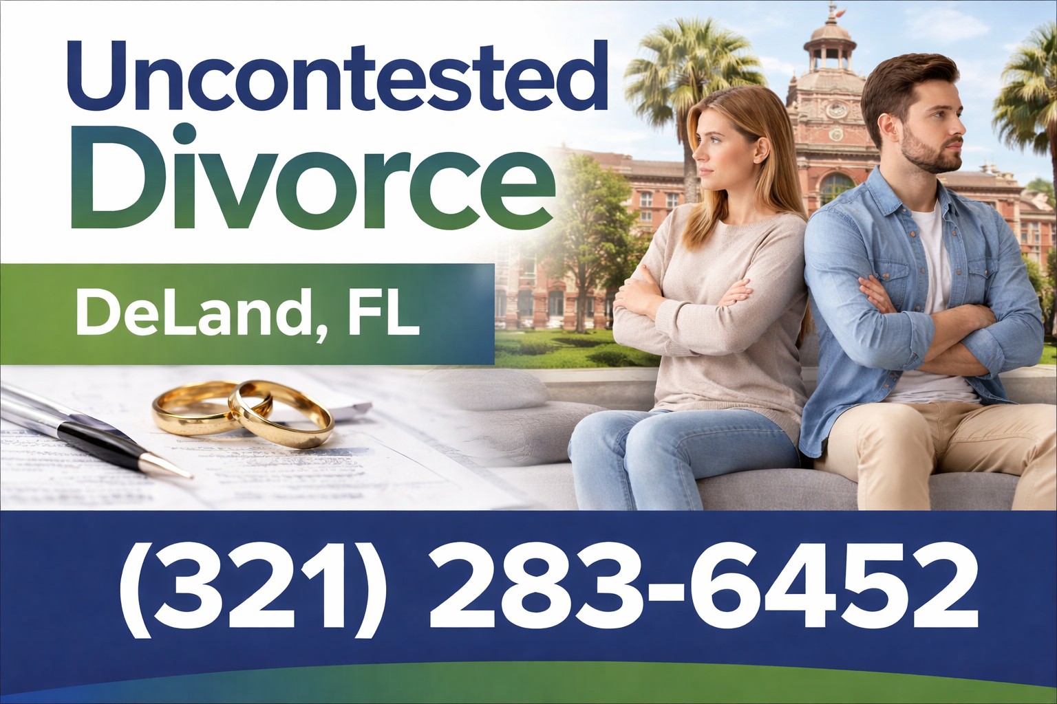 Uncontested Divorce services in DeLand, FL